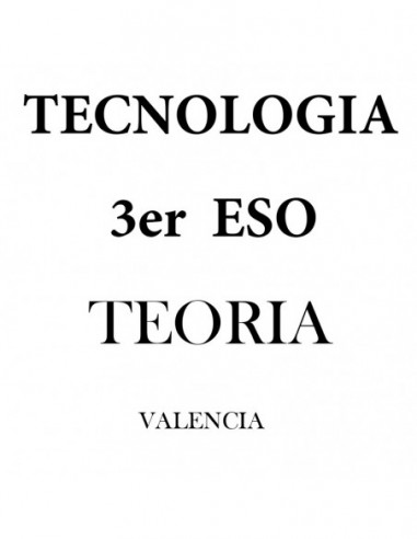 Tecnología. Valencià. Teoría - AZO3E