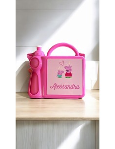 Sandwichera + botella personalizables 2
