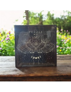 Puzzle 500 piezas mariposa con lunas