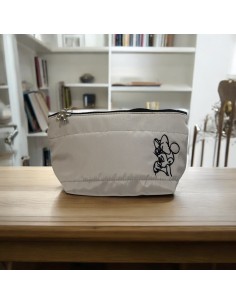 Neceser Minnie Mouse gris