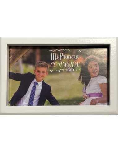 Cofre blanco "Mi primera comunión"