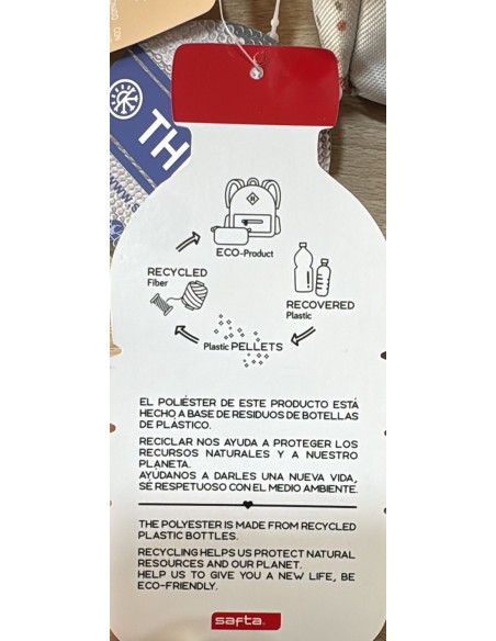 Neceser infantil Sophie Le Girafe doble cremallera