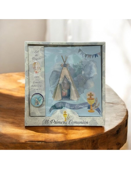 Libro comunión + cable USB-C