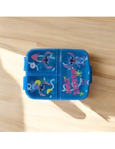 Sandwichera 3 compartimentos Stitch